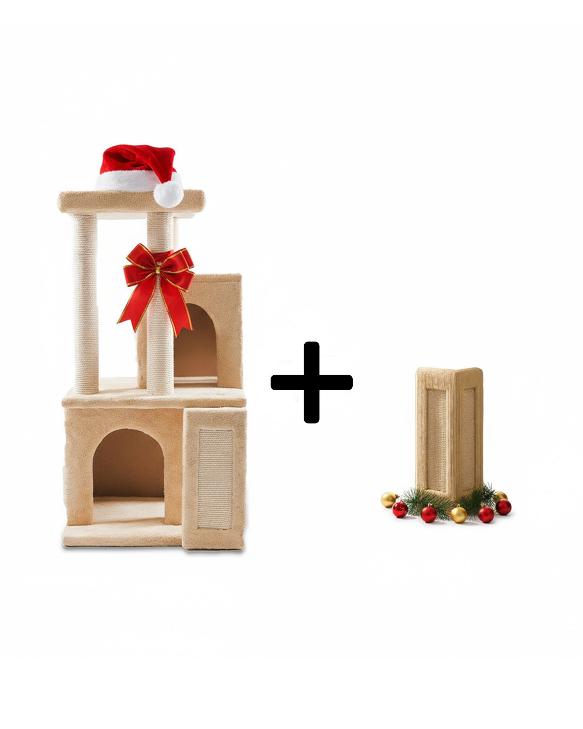 Fancy Cat Tree + 2 Furniture Protector