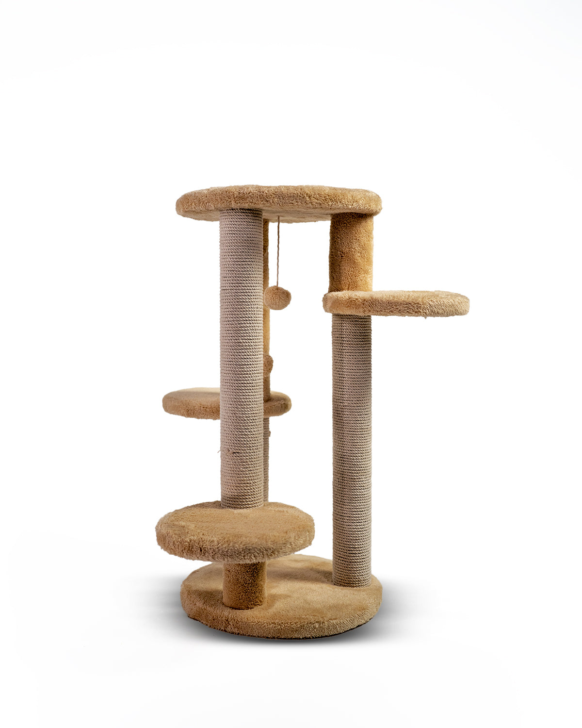 Rounded Cat Tree + Scratching Column