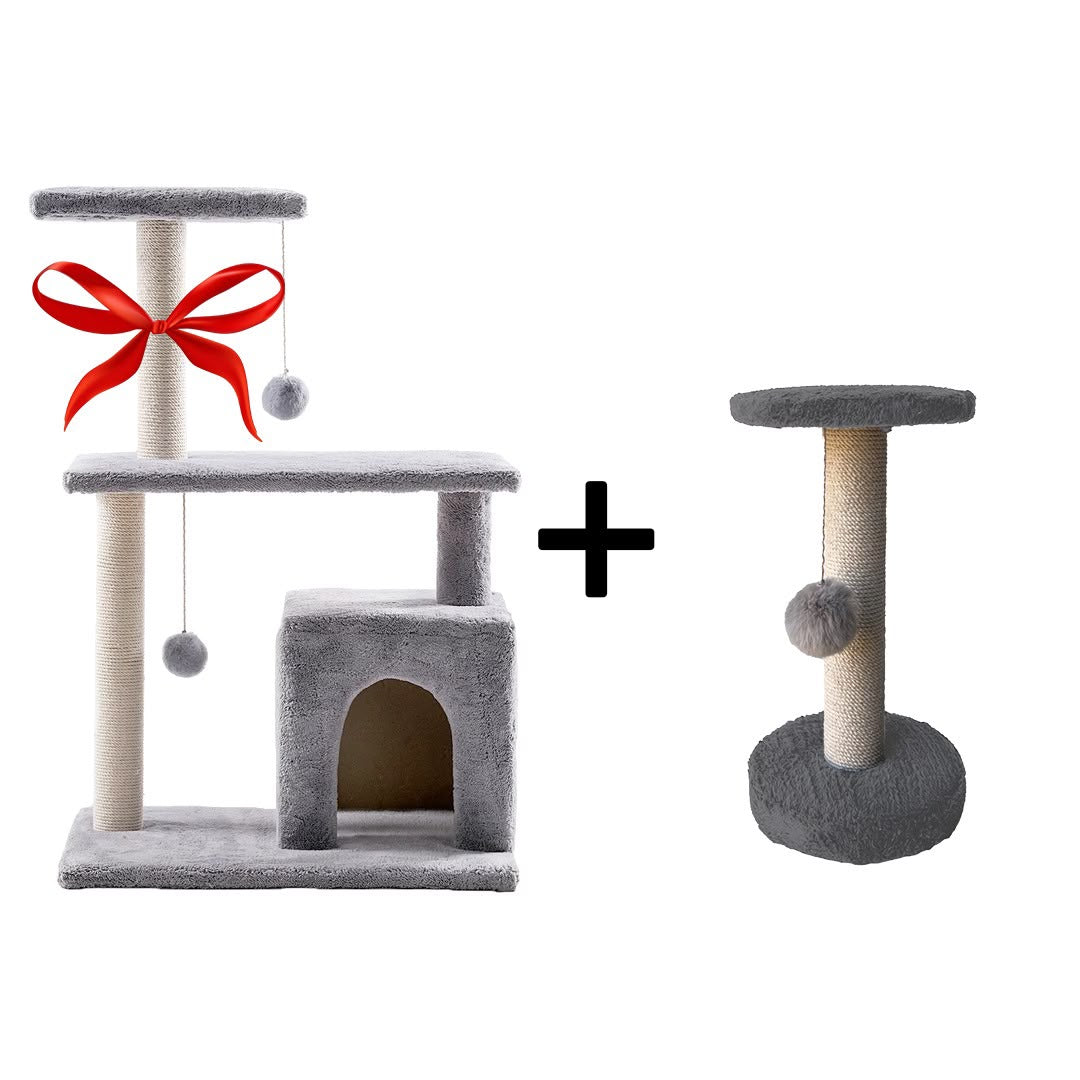 Shine wings cat tree + Scratching column