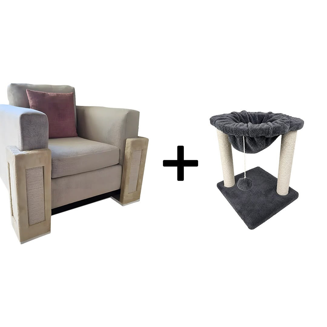 2 furniture protector + Basket scratcher