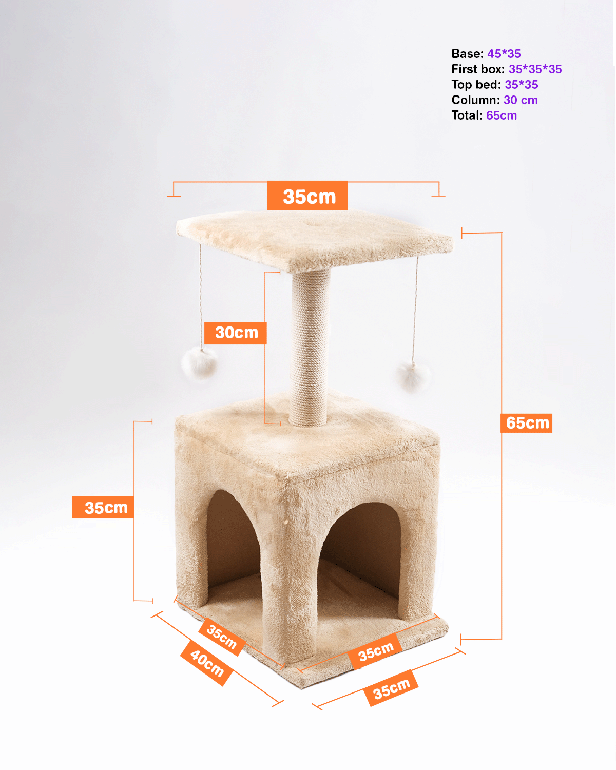 Kitty Hut Cat Tree